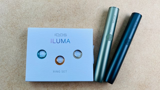 アイコスイルマのホルダーと専用リングセット