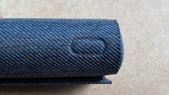 アイコスイルマプライム専用ファブリックフルラップカバー側面