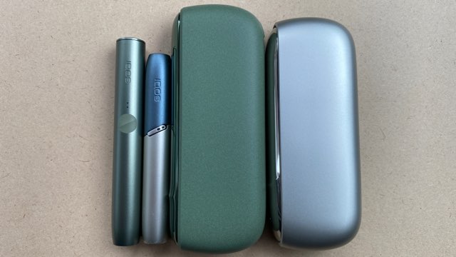 アイコスイルマとデュオの本体実機