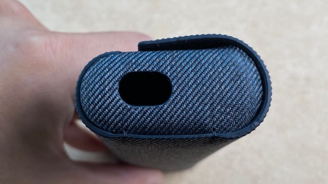 アイコスイルマプライム専用ファブリックフルラップカバー下部