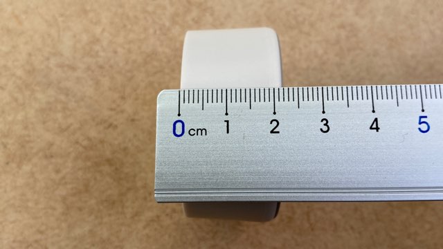 アイコスイルマ・プライム専用チャージングドック本体の厚さ