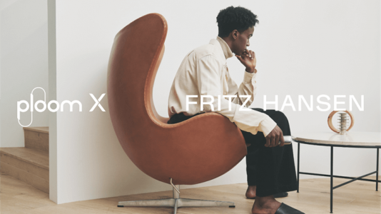 プルーム×フリッツ・ハンセンのコラボキャンペーン公式画像