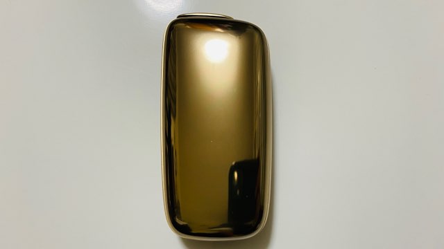 プルームエックスのシャンパンゴールド実機