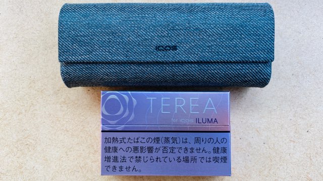 アイコスイルマプライム本体とテリア版フュージョンメンソール