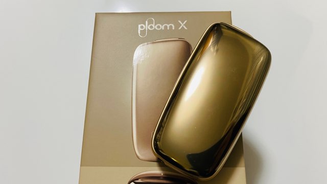 プルームエックスのシャンパンゴールドをレビュー！煌びやかな