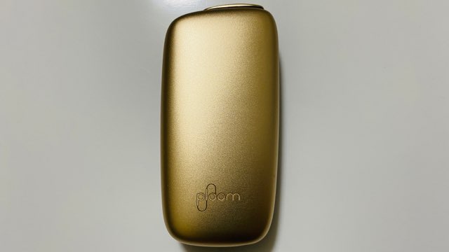 プルームエックスのシャンパンゴールド実機