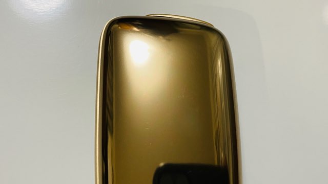 プルームエックスのシャンパンゴールド・フロントパネル