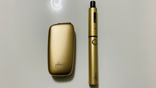 プルームエックスとプルームテックプラスのシャンパンゴールド実機