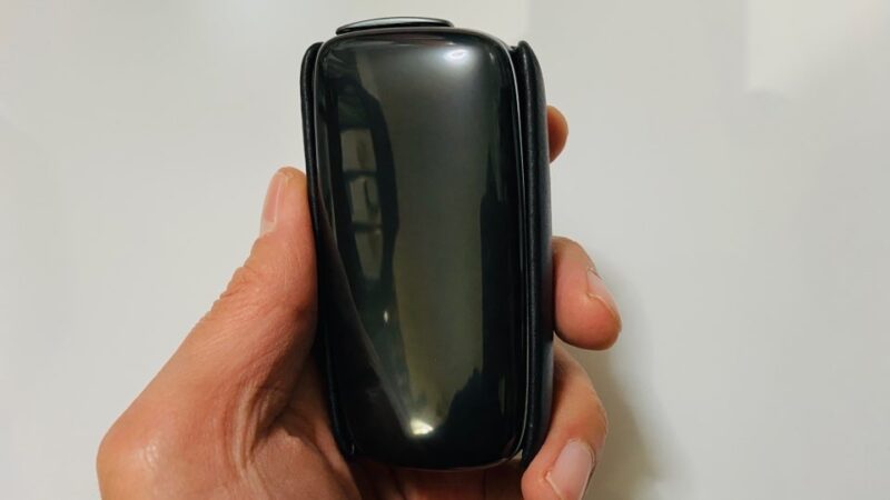 プルームX純正レザーバックカバーのブラック