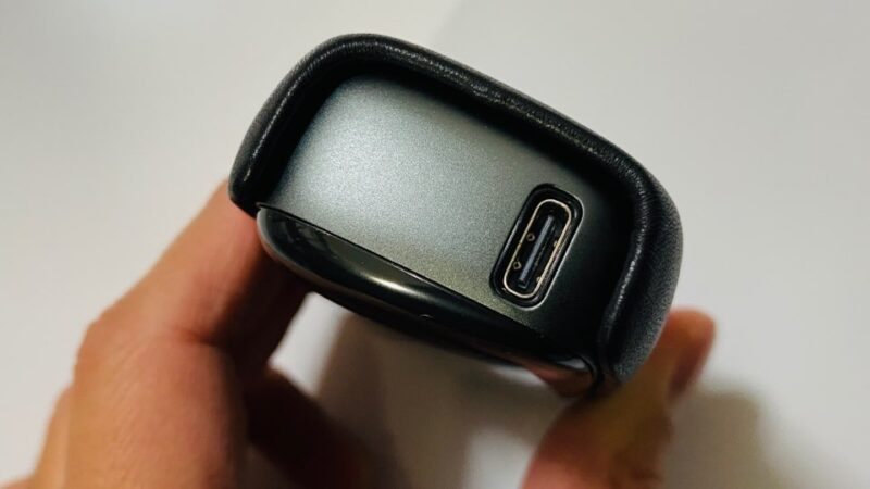 プルームX純正レザーバックカバーのブラック