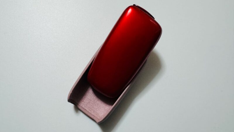 プルームX レザーバックカバー ローズ