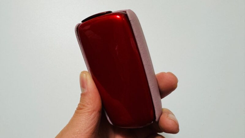 プルームX レザーバックカバー ローズ