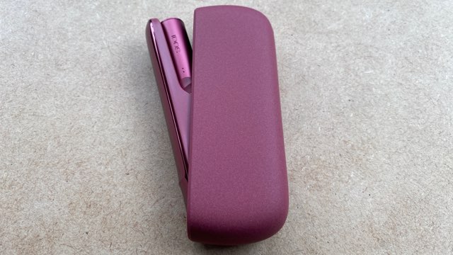 アイコスイルマのサンセットレッド本体