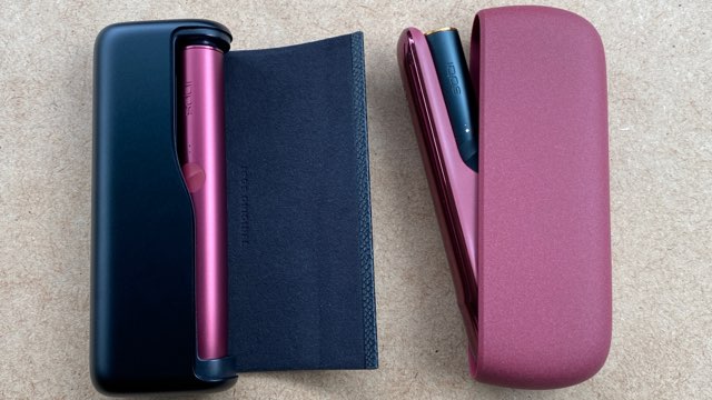 イルマのサンセットレッドとイルマプライムのオブシディアンブラック