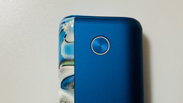 ウィンターエディションブルーのデバイス本体