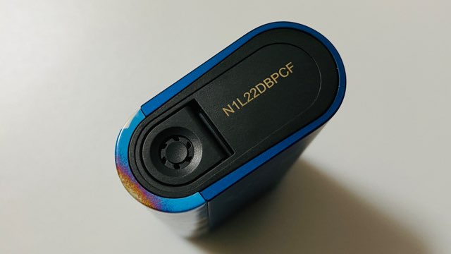 ウィンターエディションブルーのデバイス本体