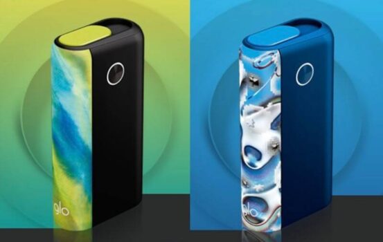 グローハイパープラスのウィンターエディション・ブラックとブルー公式画像