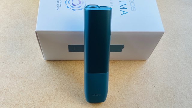 アイコスイルマワンの実機とパッケージ