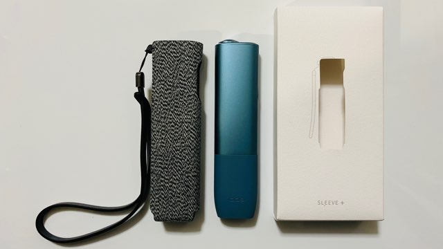 アイコスイルマワン本体とファブリックスリーブ＋・パッケージ