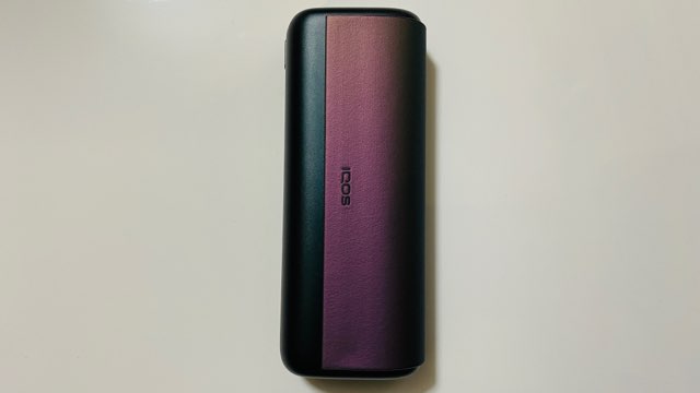 アイコスイルマプライムとオーロララップカバー(ナイトシェード)