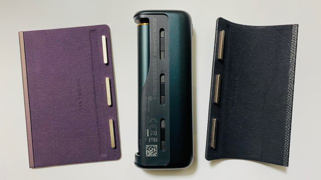 アイコスイルマプライムとラップカバー2種