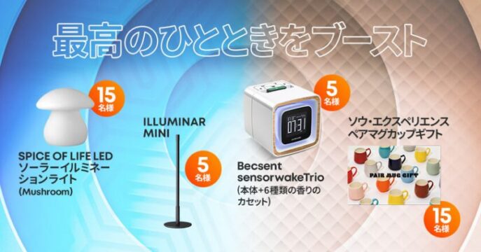 グローハイパープラス・ユニーク第2弾の購入者特典の抽選景品
