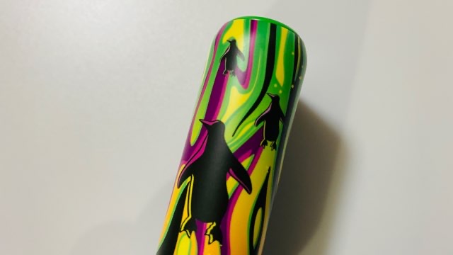 グローハイパープラスのペンギンエディション・ライム実機