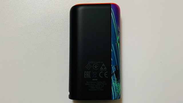 グローハイパープラスのペンギンエディション・オレンジ実機