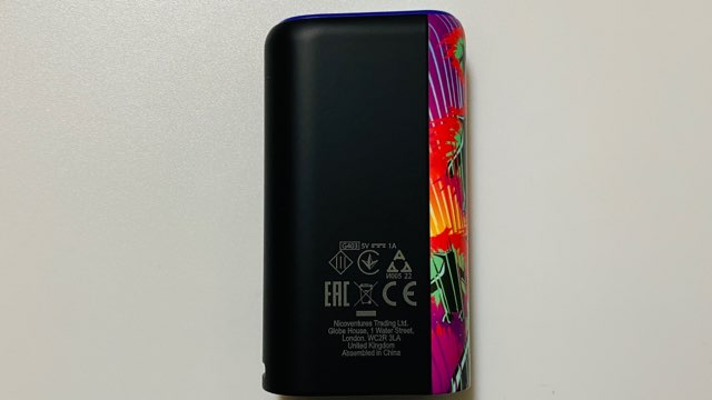 グローハイパープラスのペンギンエディション・パープル実機