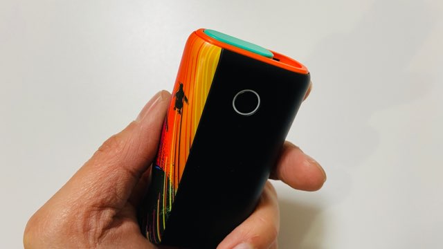 グローハイパープラスのペンギンエディション・オレンジ実機