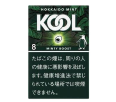 KOOLミンティブースト8のパッケージ