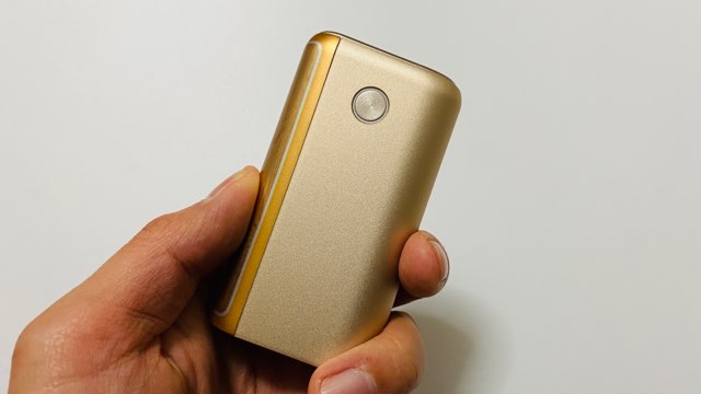 グローハイパープラスのオーセンティックゴールド実機