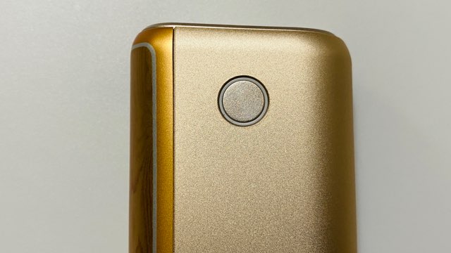 グローハイパープラスのオーセンティックゴールド実機