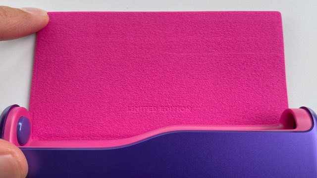 アイコスイルマプライム・ネオンモデルのラップカバー裏側