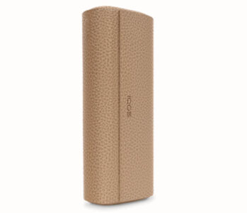 アイコスイルマプライム専用レザーフルラップカバーのゴールドカーキ