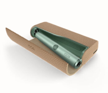 アイコスイルマプライム専用レザーフルラップカバーのゴールドカーキ