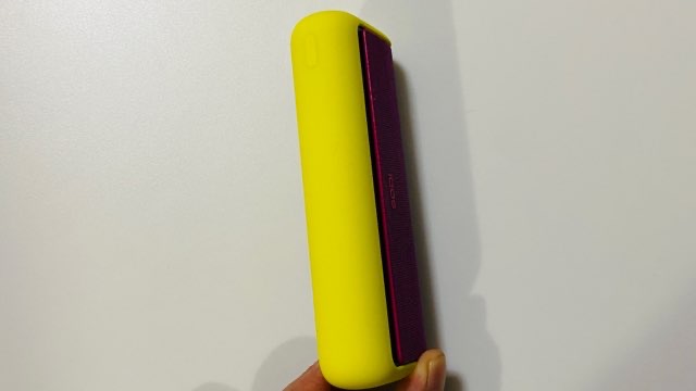 シリコーンスリーブを付けたIQOSイルマプライム側面