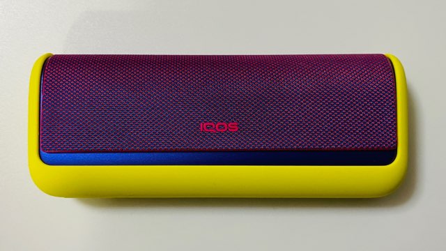 シリコーンスリーブを付けたIQOSイルマプライム表側