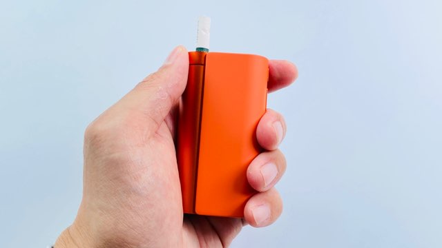 グローハイパーX2本体のメタルオレンジ