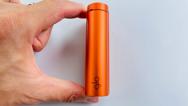 グローハイパーX2のメタルオレンジ側面