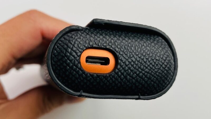 IQOSイルマプライム純正レザーフルラップカバーのオブシディアンブラック