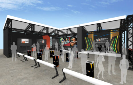 ブルスカ2022のメインgloブース