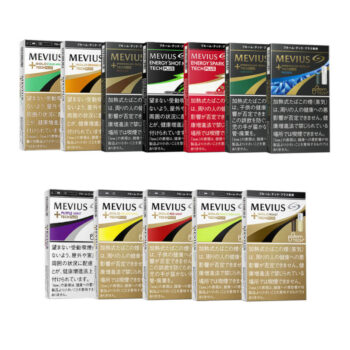 プルームテックプラス専用たばこカプセル全種のパッケージ