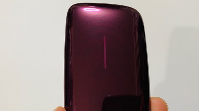 プラムバイオレットのフロントパネル