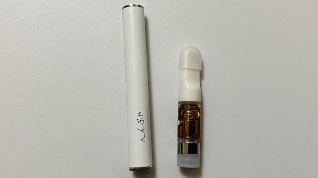 へんぷやCBDのバッテリーとカートリッジ