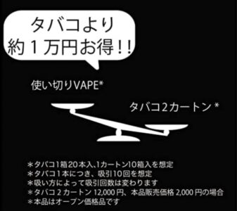 りきっどや使い切りVAPEの公式サイト画像