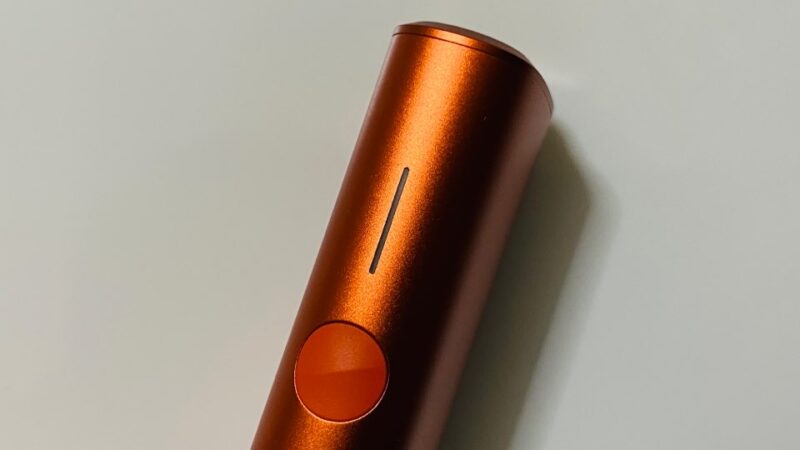 IQOSイルマワンのオアシスモデル・ボタン