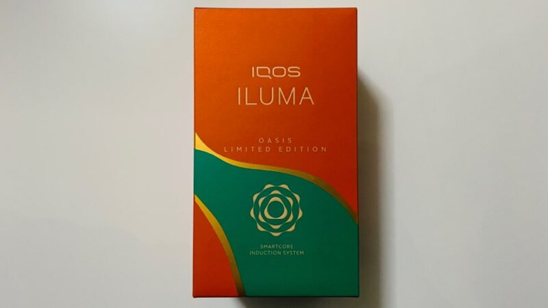IQOSイルマのオアシスモデル・パッケージ
