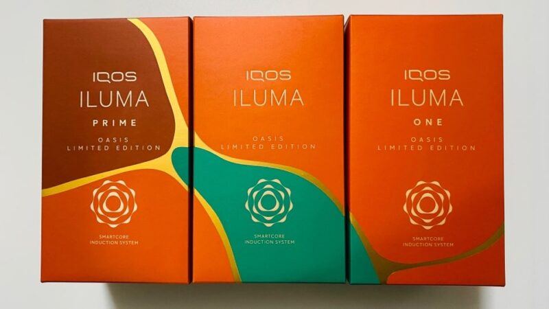 IQOS ILUMA OASIS（アイコス イルマ オアシス）全3種のパッケージ