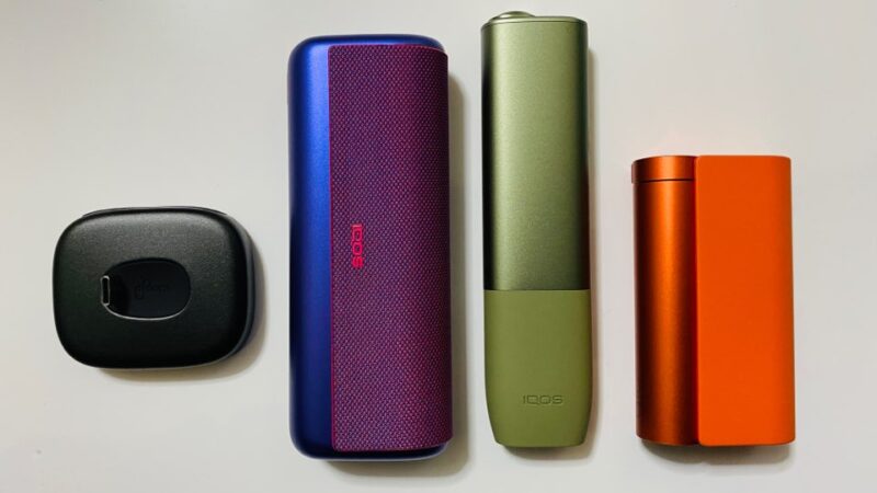 プルームX専用ドッキングステーションとアイコスイルマ・グローハイパーX2